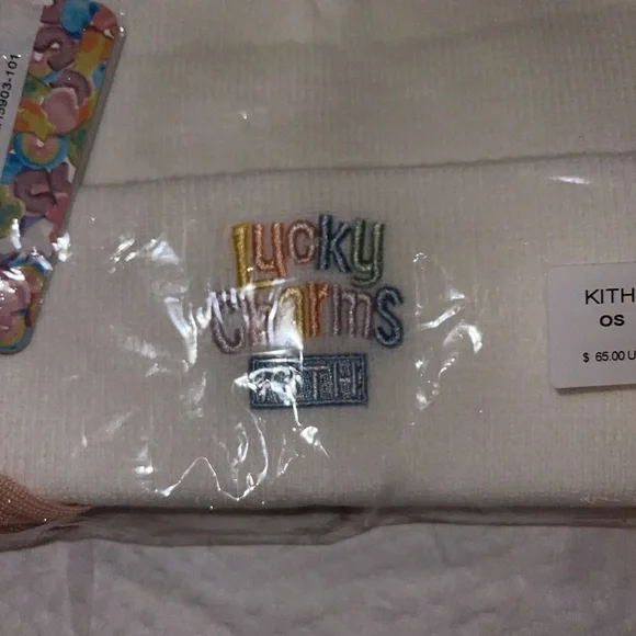 Kith White Beanie Hat - Picture 2 of 3